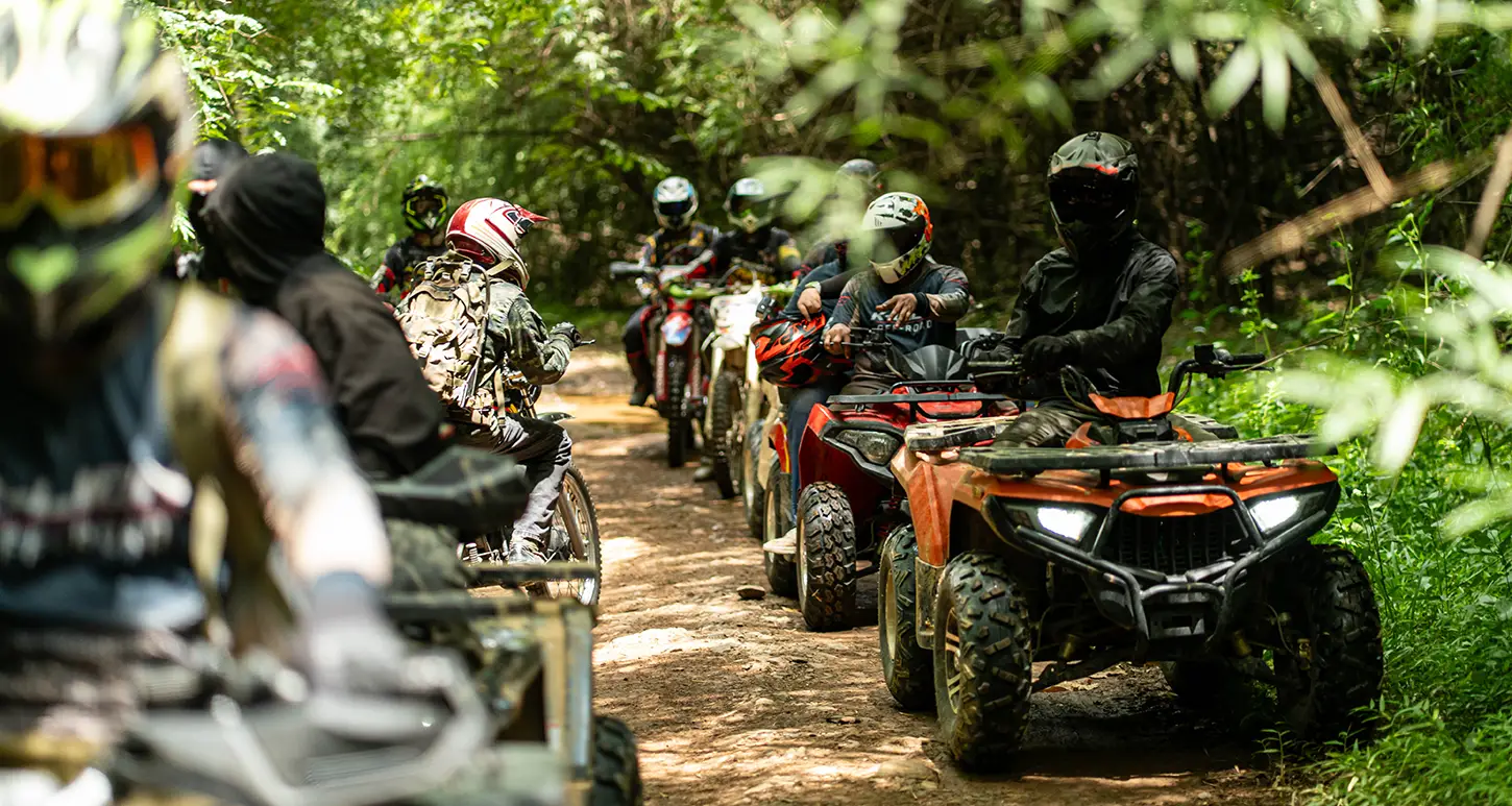 RAMPAGE 265 จอดเคียงข้าง RANGER 265 ในทริปทดสอบที่จังหวัดเพชรบุรี