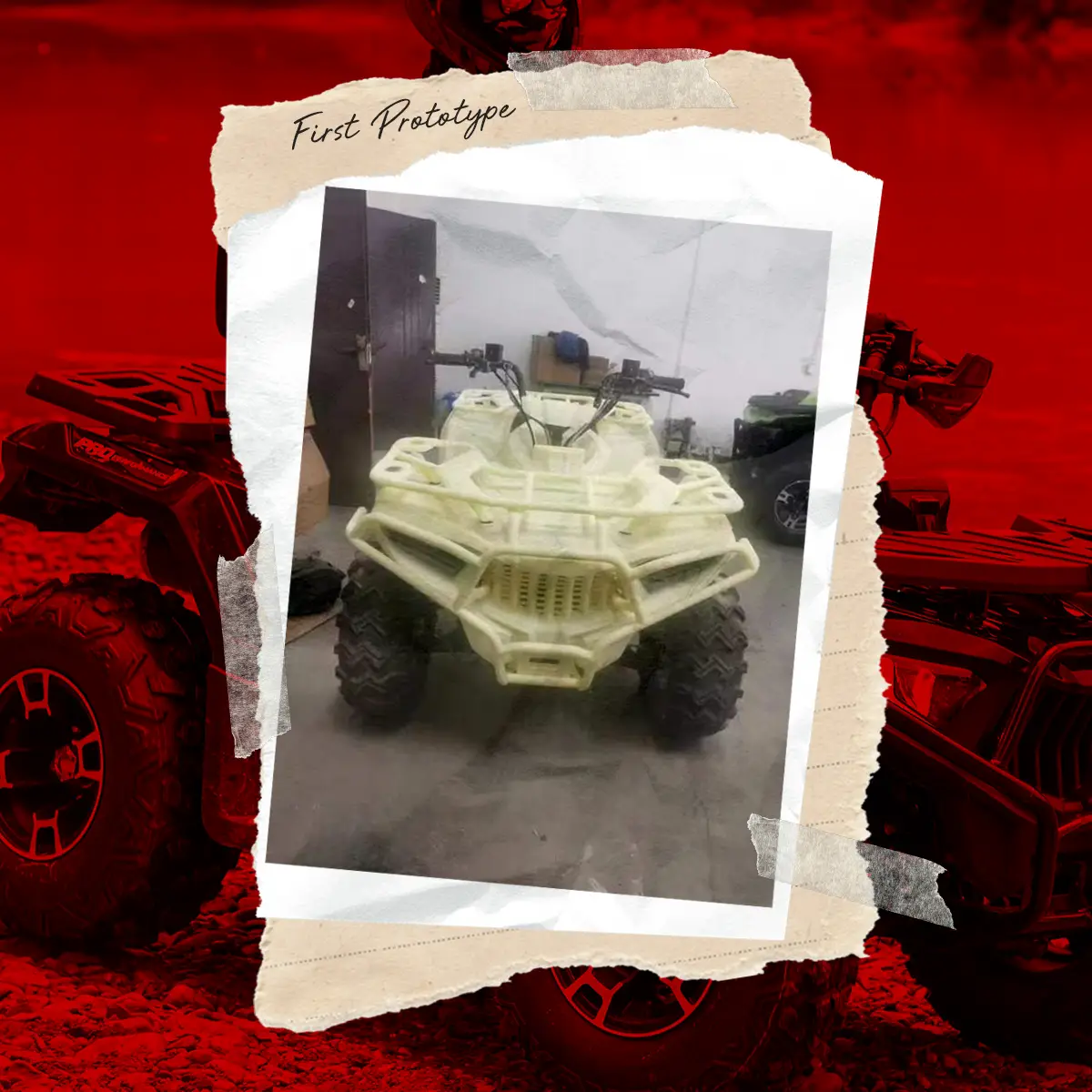 ATV RAMPAGE 265 รุ่น Prototype ปี 2024 ช่วงเริ่มต้นการพัฒนา