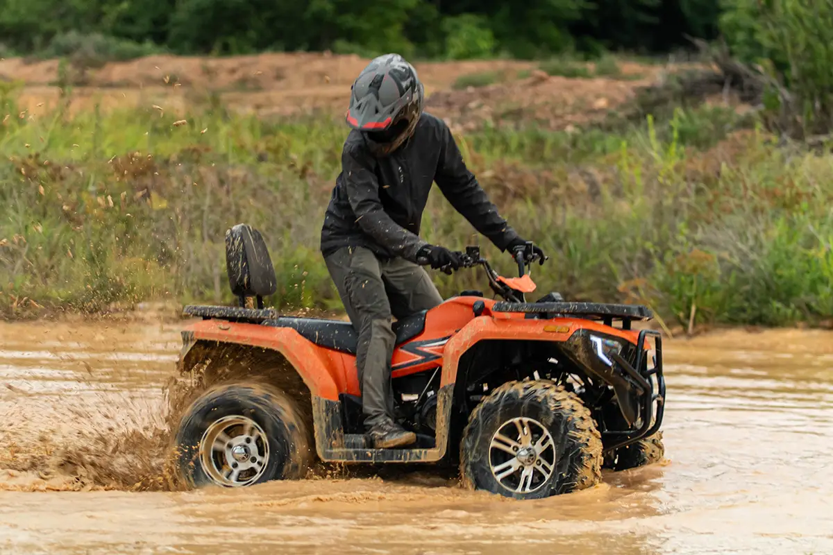 RAMPAGE 265 ทดสอบการลุยเส้นทางโคลนลึกในทริปเพชรบุรี