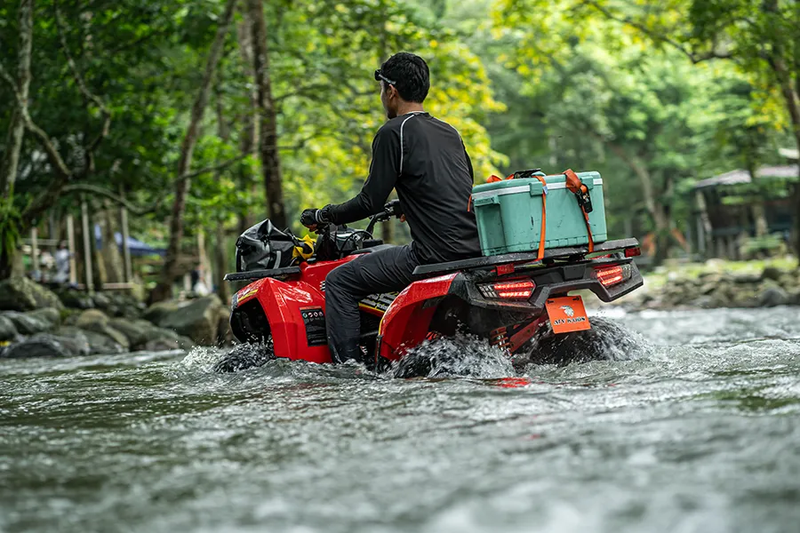 ภาพมุมด้านหน้า ATV XWOLF 250 PRO รุ่นปี 2026