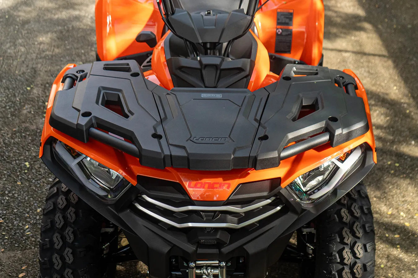 X-Pro Rack Cover ด้านหน้ารถ