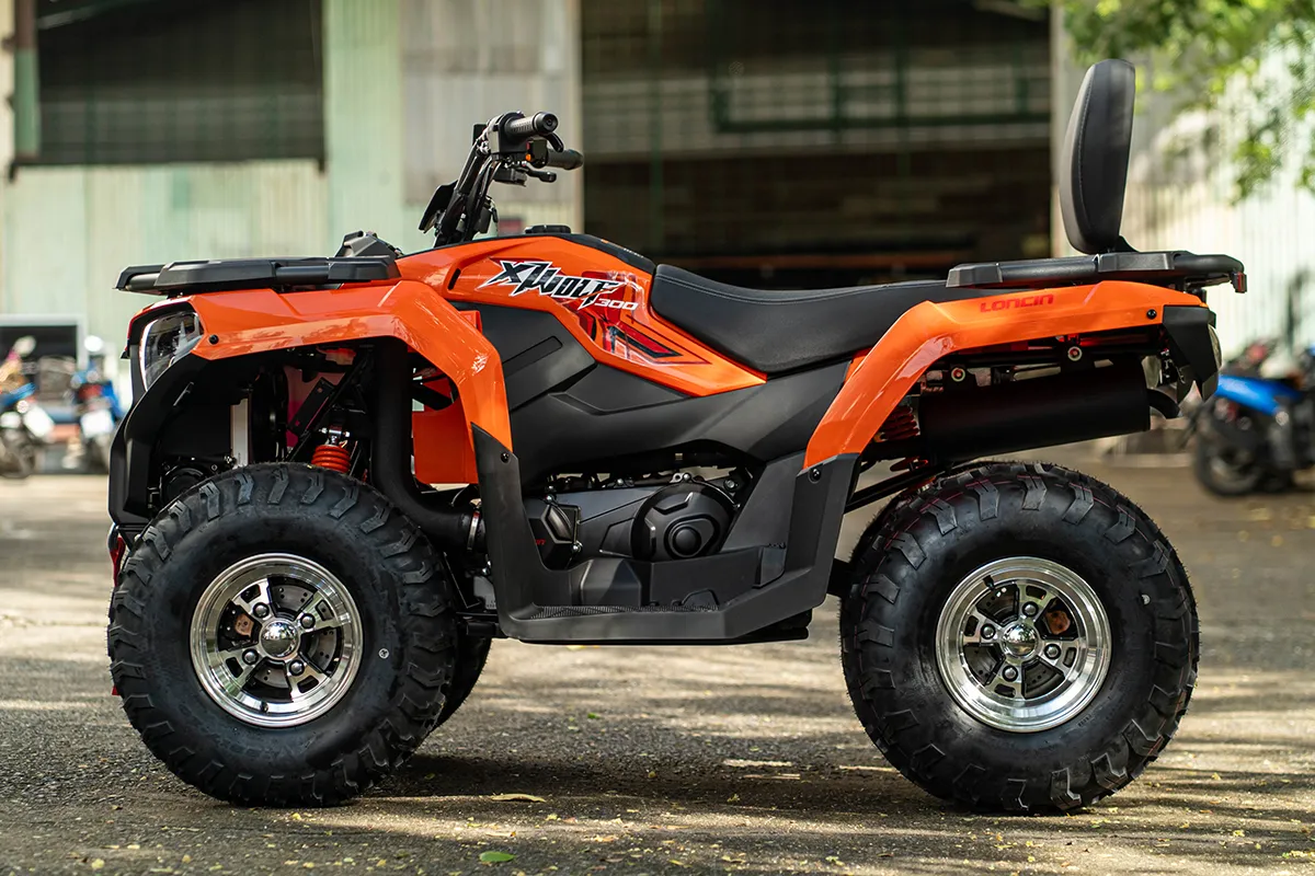 บริเวณด้านข้างของ XWOLF 300