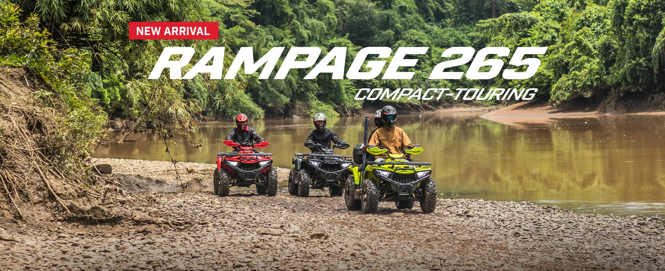 ATV RAMPAGE 265 Compact-Touring นิยามใหม่ของ ATV