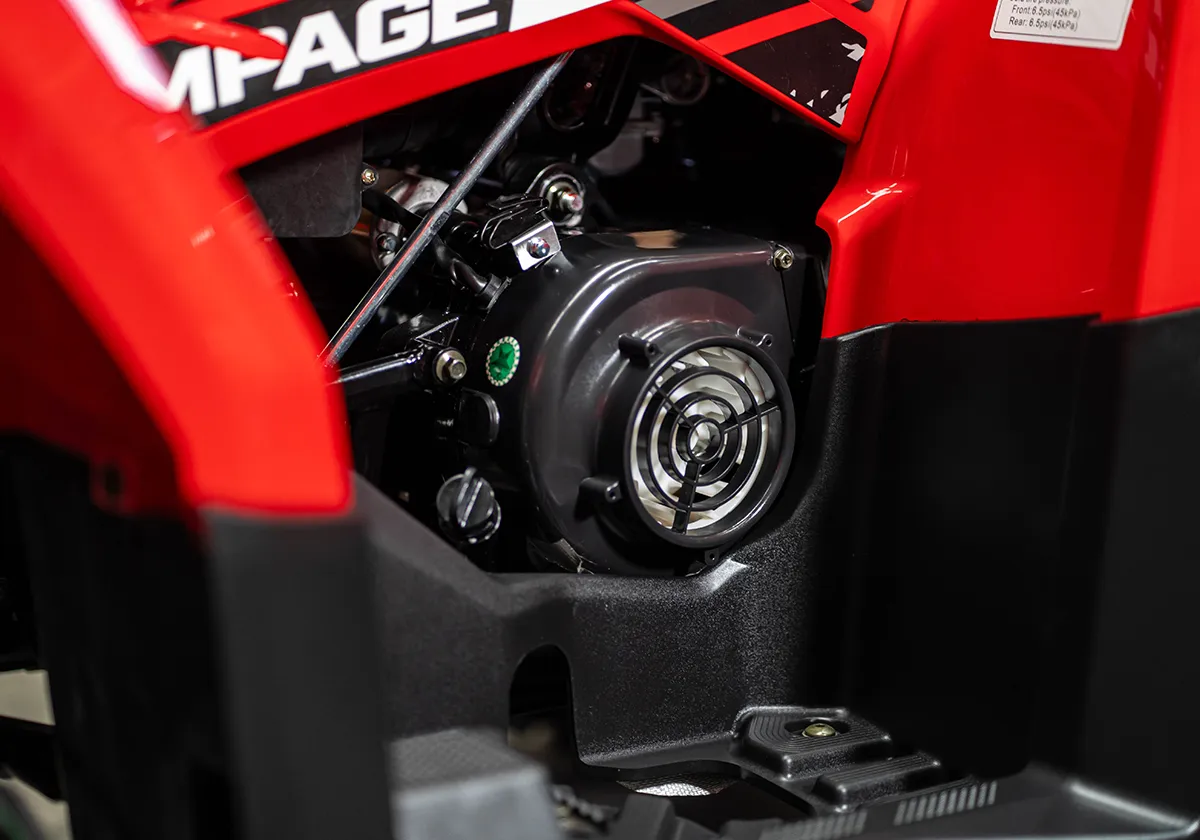 ATV RAMPAGE 265 พัดลมระบายความร้อนติดเครื่องยนต์