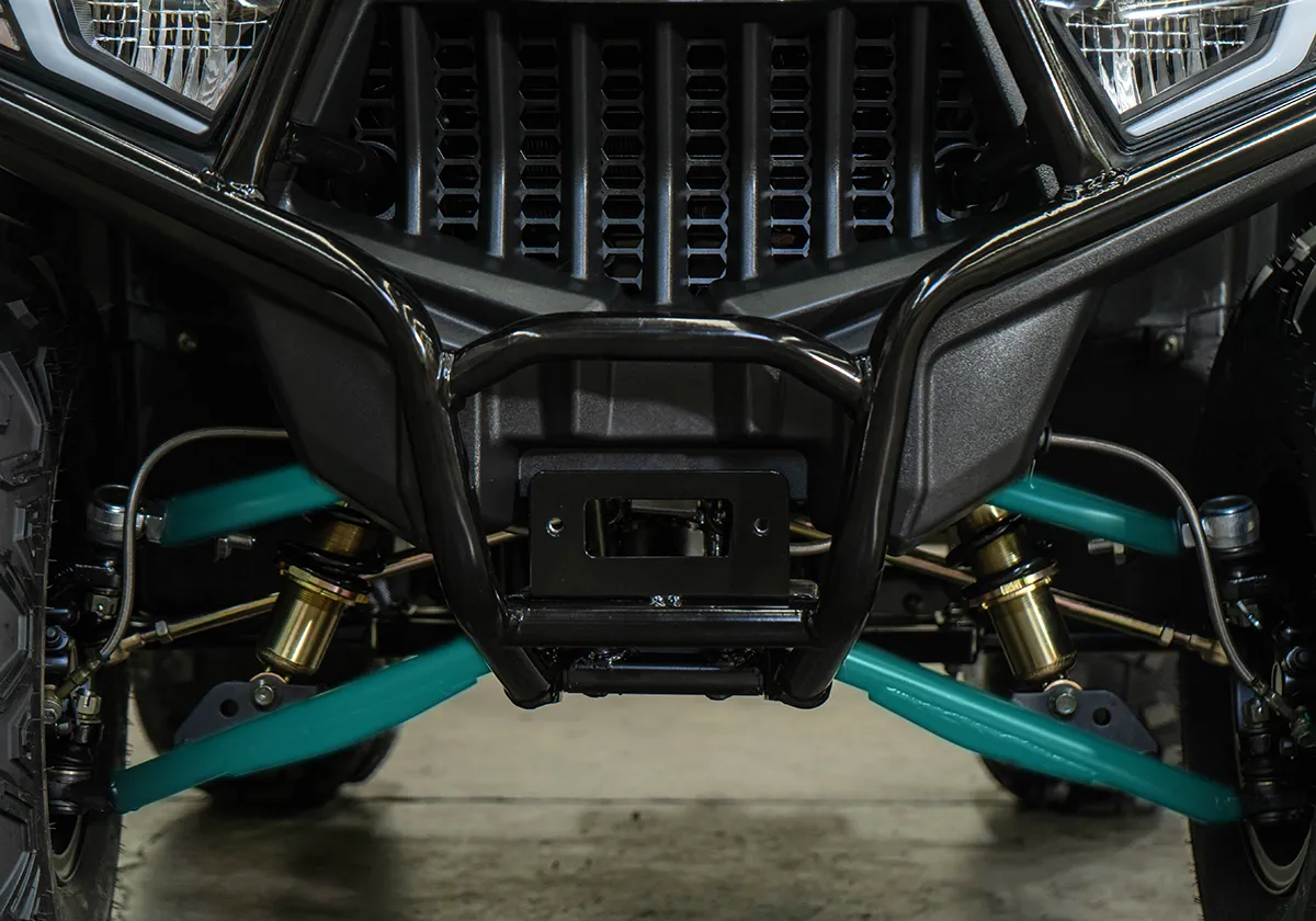 ATV RAMPAGE 265 ระบบกันสะเทือนหน้าอิสระ ปีกนกคู่