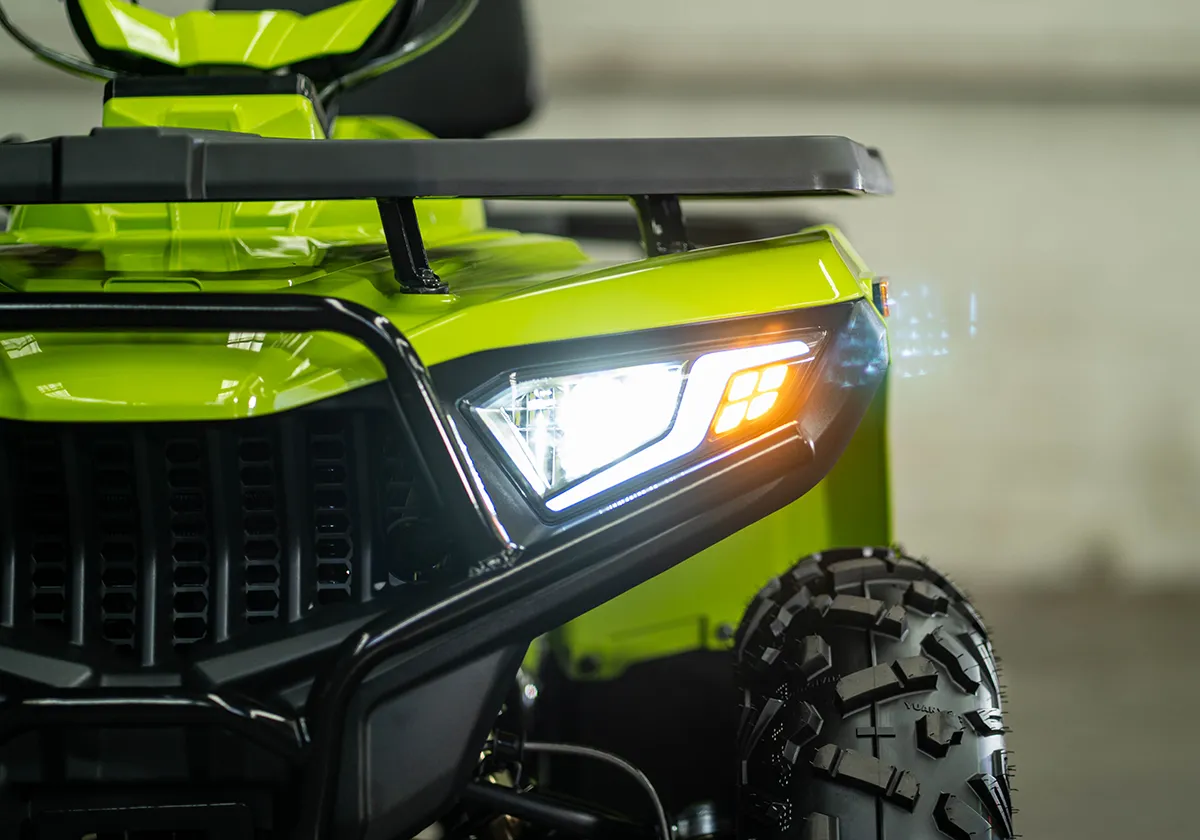 ATV RAMPAGE 265 ไฟหน้า LED Modular Lens พร้อม DRL