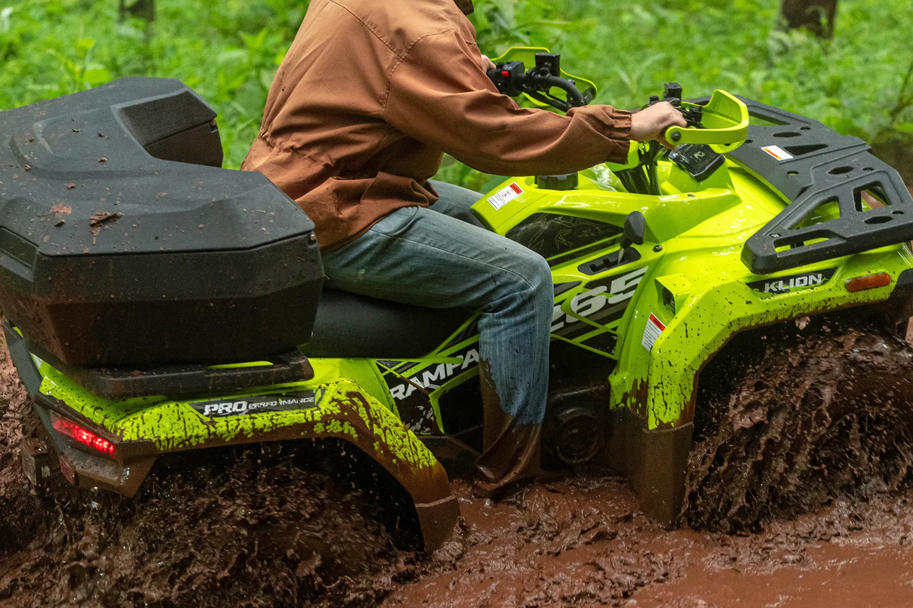 ATV RAMPAGE 265 พวงมาลัยบังคับเบา วงเลี้ยวแคบ ควบคุมสบาย