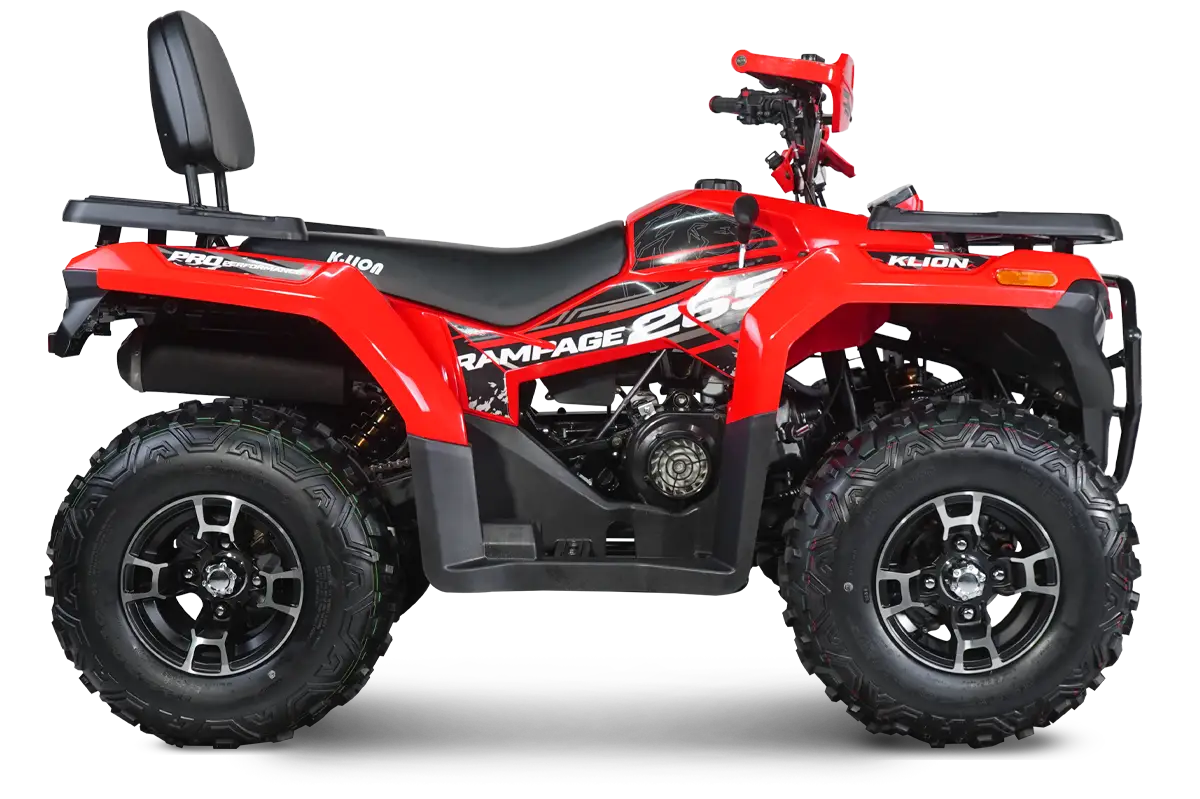 ATV RAMPAGE 265 สี Magma Red