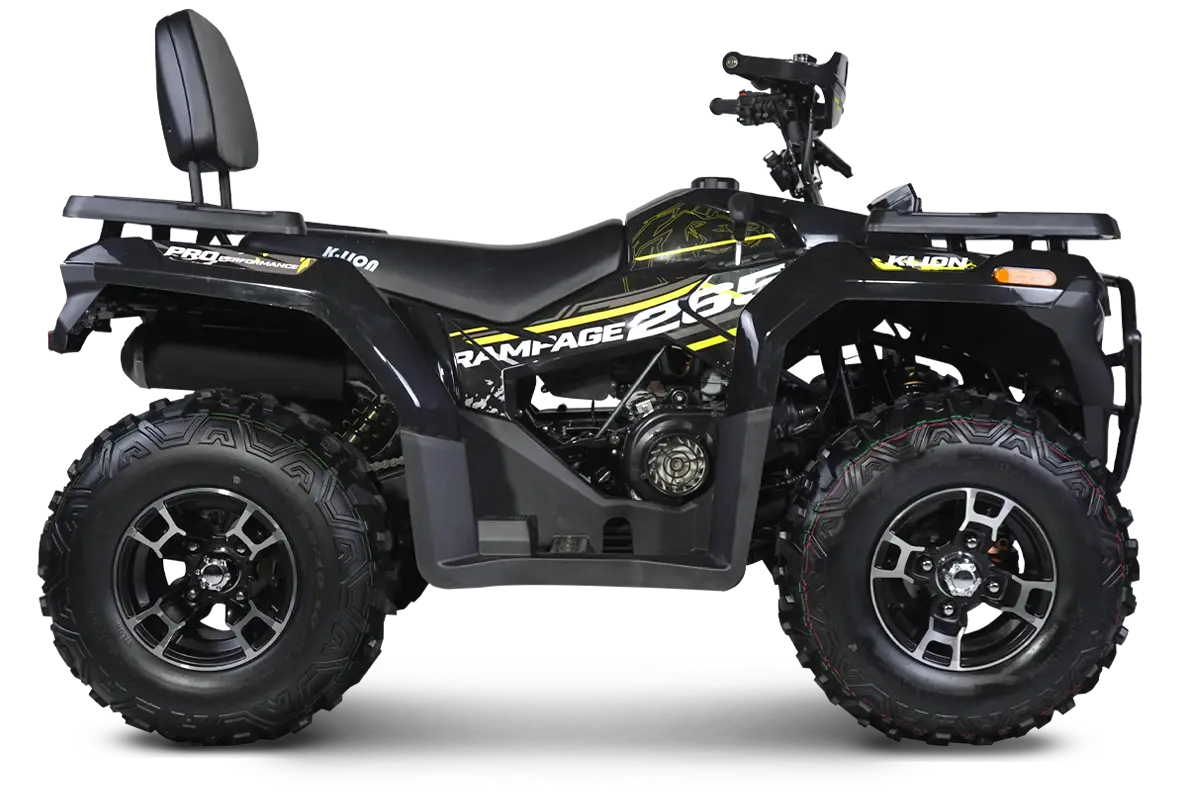 ATV RAMPAGE 265 สี Obsidian Black