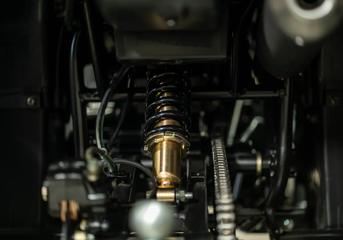 ATV RAMPAGE 265 ระบบกันสะเทือนหลัง สวิงอาร์มเดี่ยวโมโนโช้ค