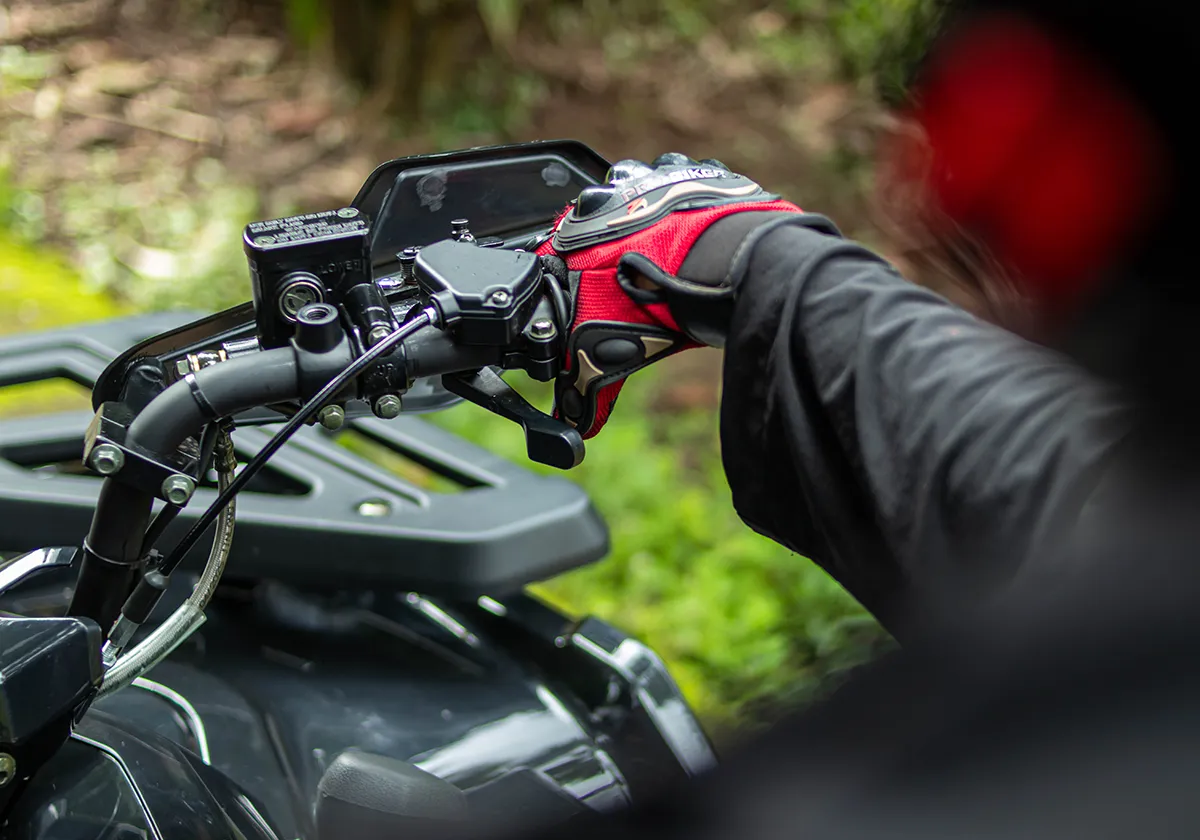 ATV RAMPAGE 265 คันเร่งนิ้วกด Soft-Touch