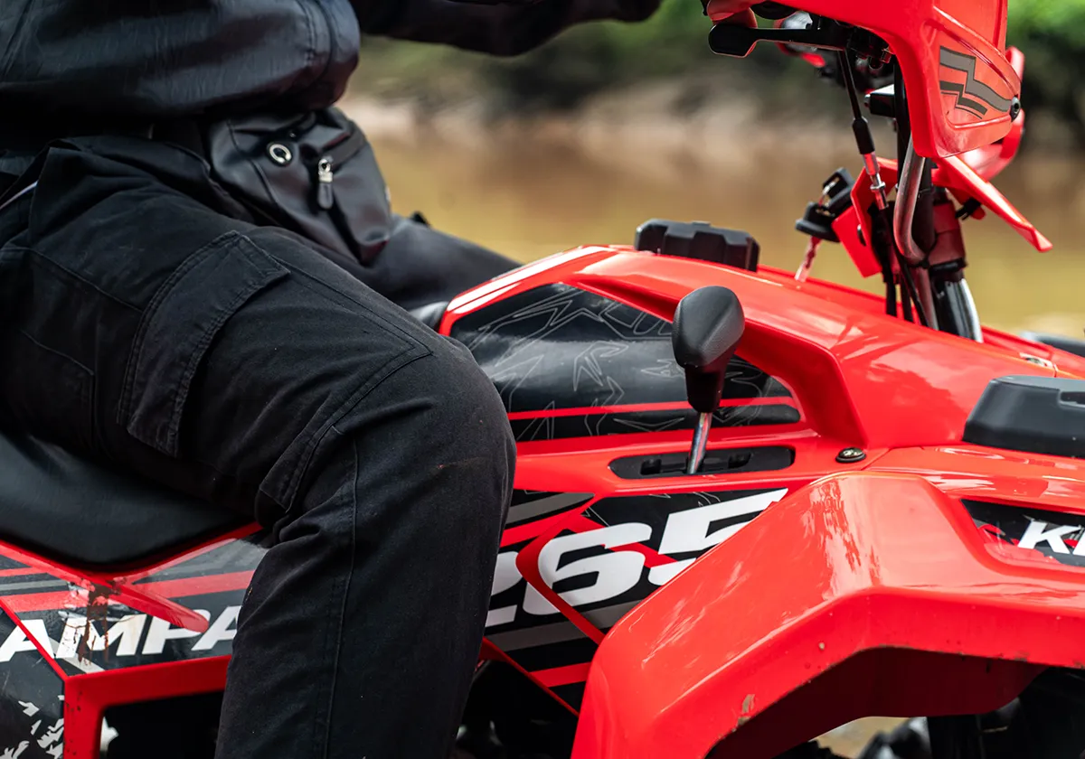 ATV RAMPAGE 265 เกียร์ออโต้ CVT พร้อมคันเกียร์บน