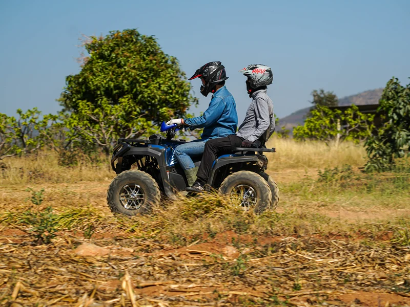 Two Riders — Side Profile